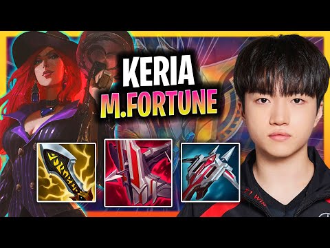 T1 KERIA IS SO STRONG WITH MISS FORTUNE! | T1 Keria Plays Miss Fortune Bot vs Ashe!  Season 2025
