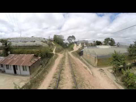 Train Da Lat - Trai Mat driving record Locomotive Mode (2016)