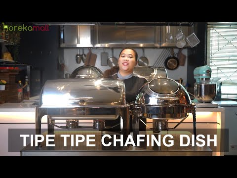 Chafer Serving Dish Tempat Penyaji Makanan Mutu CHF-926W on Youtube