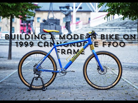 Building (and test-riding) an OLD-SCHOOL 1999 CANNONDALE F700 on modern parts!