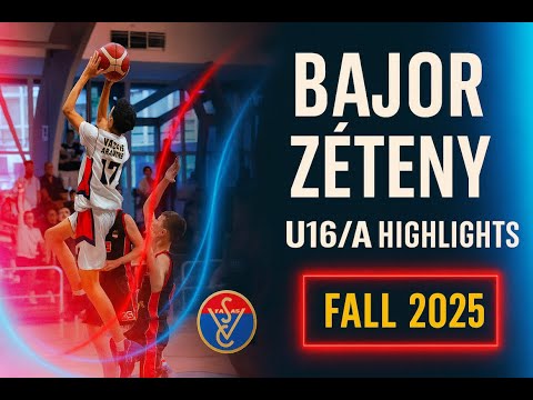 Bajor Zétény – U16/A Kadett Highlights | Vasas Akadémia | 2025 Őszi Szezon 🔥