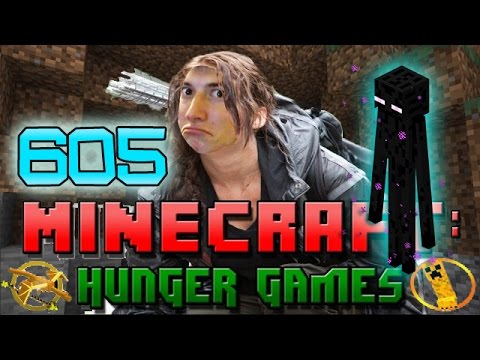 Minecraft: Hunger Games w/Mitch! Game 605 - ENDERMAN NOOOO!
