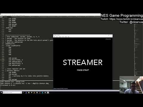 NES Programming #52 - Sprites, and Palettes, and Explosions! Oh my!