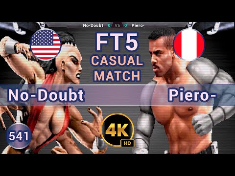 UMK3 - 🇺🇸 No-Doubt vs Piero- 🇵🇪 FT5 CASUALS /4K 60FPS #umk3 #ultimatemortalkombat3  #t99h #fightcade