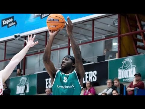 Emanual Shepherd 2022 2023 highlight tape (Tapiolan Honka | Finland’s Korisliiga )