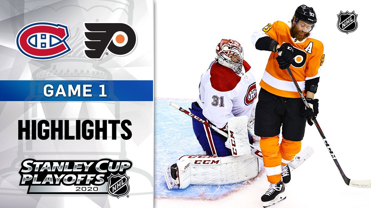NHL Highlights | First Round, Gm1 Canadiens @ Flyers - Aug. 12, 2020