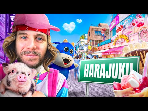 Survive 24 hours in Harajuku (Tokyo's youngest district)