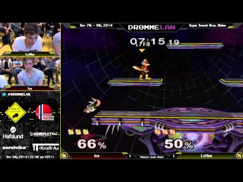 DL4.0 - Ice (Fox) Vs. Leffen (Fox) - Melee Winners Semi Finals