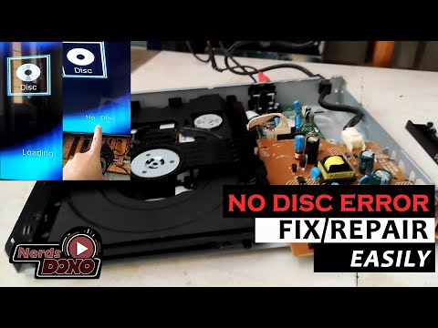 CD DVD player 'No Disc' error Fix / Repair