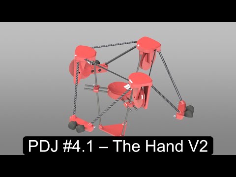 Project: DeepBlue Juggling #4.1 - The Hand V2