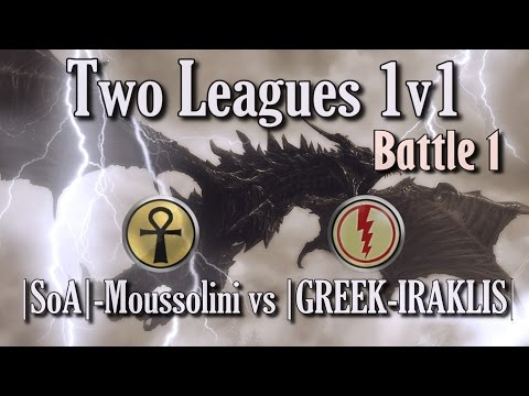 Two Leagues Finals Battle 1 |SoA|-Moussolini vs |GREEK-IRAKLIS|, Rome Total War