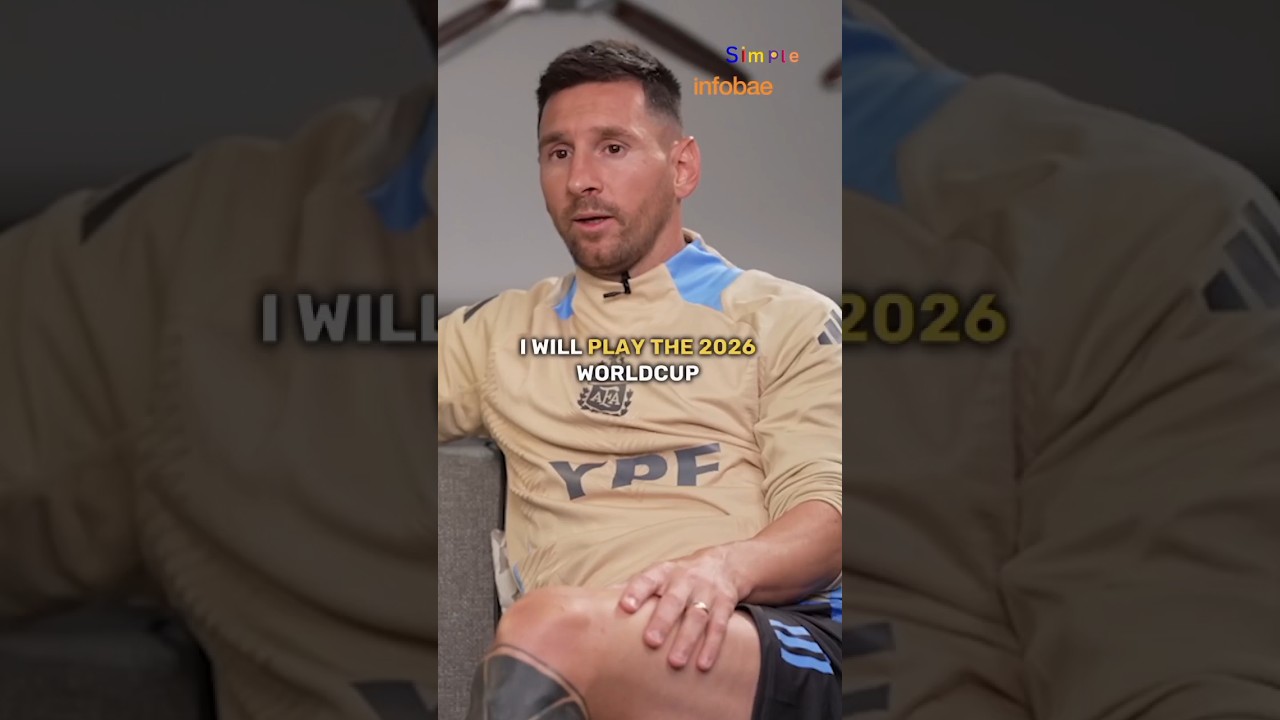 Messi speaks about the 2026 world cup 😯