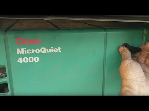 *Fixed* Onan 4000 microquiet oil leak from crank case gasket / Part 2