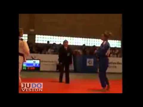 Judo Pan American Open Montevideo 2013: Hannah MARTIN (USA) - Katherine CAMPOS (BRA) Bronze [-63kg]