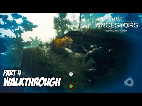 Fighting Predators - Ancestors the Humankind Odyssey Gameplay Walkthrough Part 4 (No Commentary)