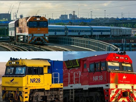 Great Southern NR ORANGE leads 'The Overland' | NR Journey Beyond Liveries Update 4/11/19 (4K)