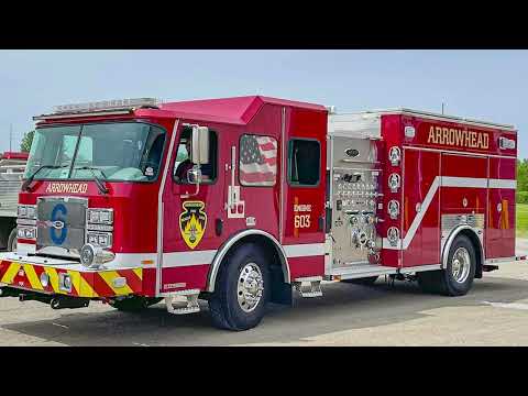 Walk Around of Arrowhead Joint Fire District's Rescue Pumper - SO144569
