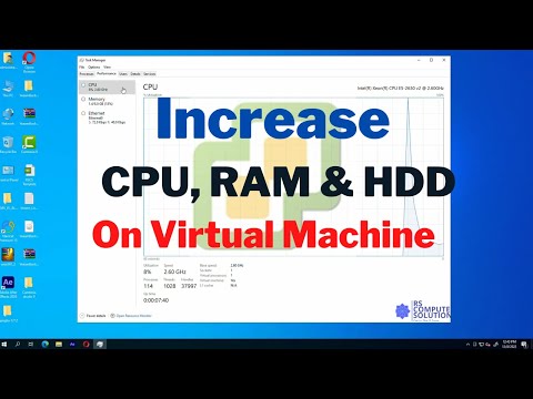 How to Increase Memory (RAM), CPU (Processor ) & add HDD Virtual Machine | Vmware Workstation