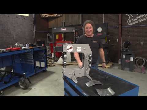 Woodward Fab Lil Wheelie Benchtop English Wheel - Stacey David's New Product Showcase