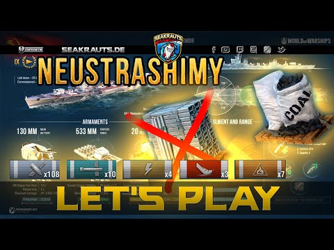 Let's Play - NEUSTRASHIMY [T9 DD] - Für die KOHLE ein ein Must Have - World of Warships [Deutsch]