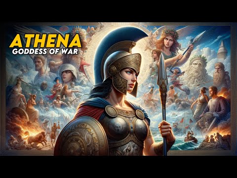 Athena, the Goddess of Wisdom, War, and crafts - Greek Mythology
