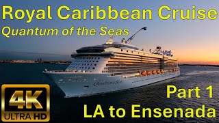 🛳️ Boarding Experience and Room Tour -  Royal Caribbean Quantum of the Seas, LA to Ensenada [4K] ⭐️