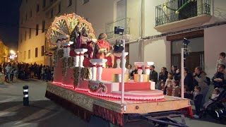 LLegada de los Pajes de SS MM los Reyes Magos 26 12 2022