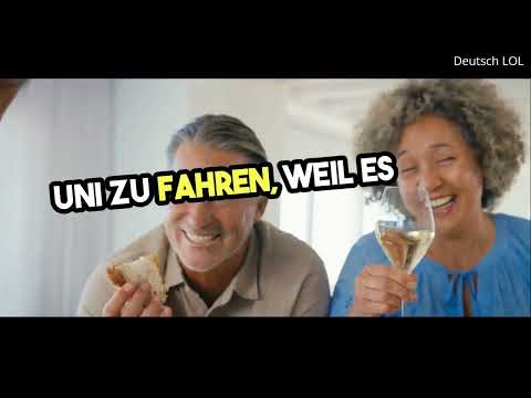 Ein Tag in meinem Uni-Leben -  A1 A2 B1 B2 Deutsch lernen