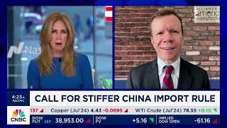 AAM President Scott Paul joins CNBC's Squawk Box to talk China's tremendous amount of overcapacity