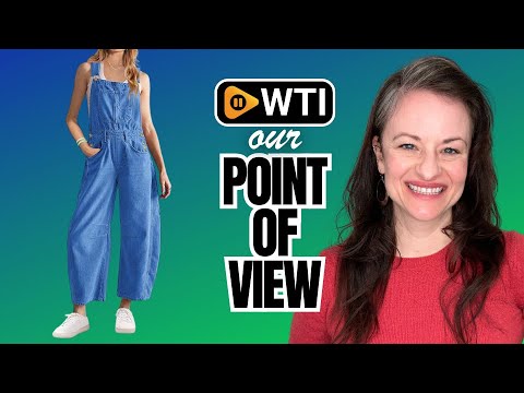 ReachMe Womens Casual Adjustable Bib Overalls Classic Wide Leg Jumpsuits Vintage Barrel Overall Baggy Pants with Pockets Medium Denim Blue - WTI product video review