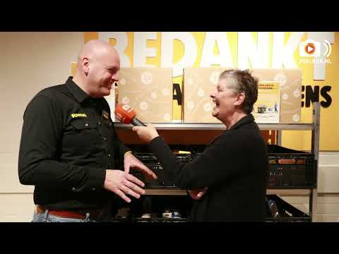 Voedselbank actie Jumbo samen met Toos Claessens Someren 2025