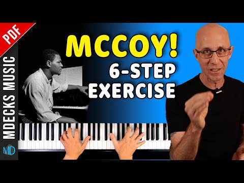 The McCoy Tyner Sound: Pentatonic Voicings. Course Available on mDecks.com #jazzpianolessons