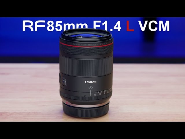 Vidéo CANON RF 85 mm f/1,4 L VCM