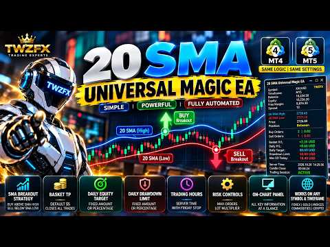 Video SMA 20 Universal Magic EA MT4