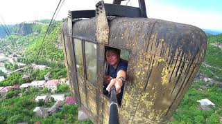 preview picture of video 'Chiatura Cable Cars of Georgia | FDR X3000'