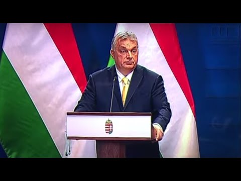 Orbán Viktor évindító nemzetközi sajtótájékoztatója 2020.