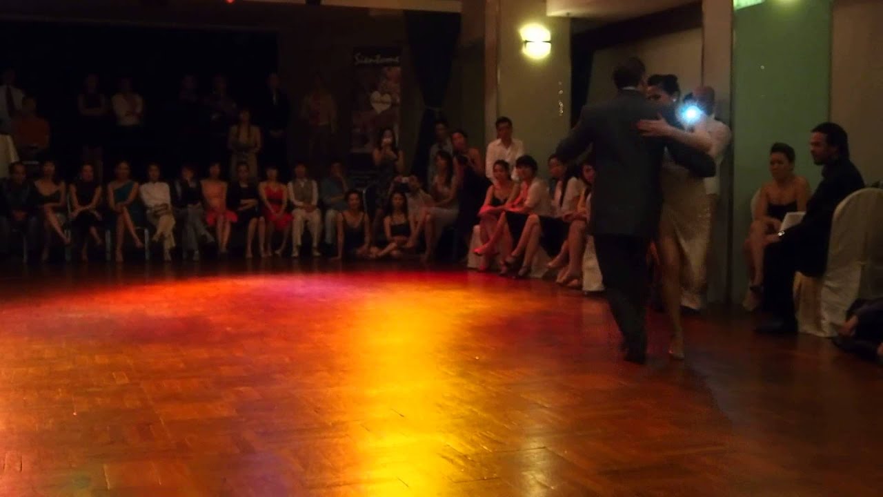 Daniel Nacucchio y Cristina Sosa  3/3 @ Xtreme Grand Milonga, Hong Kong , June 2013; 3/3