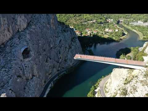 Izgradnja most cetina Omiš