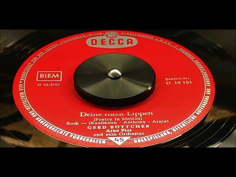 Gerd Böttcher - Deine roten Lippen (Poetry in Motion, 1960) HD