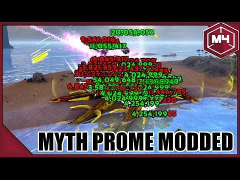 ARK Myth Prome Modded - MYTH DINO BATTLE MIT DEN STÄRKSTEN GESCHENKEN? (Folge 40)