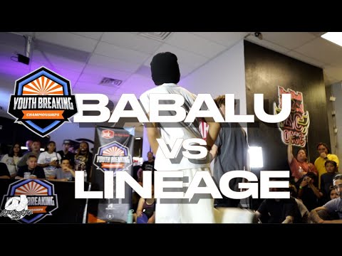 BABALU vs LINEAGE | VEGAS TOP 4 | YOUTH BREAKING CHAMPIONSHIPS | UNITED IN HIP HOP | #SXSTV