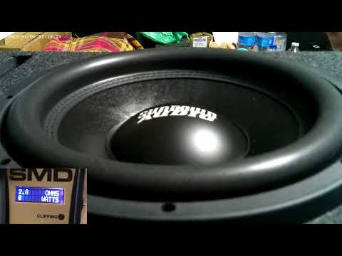 Sundown Audio E-12 v4 D2 Subwoofer Taramps HD3000 #car #amplifier SMD-AMM1 #dyno #test #bass #flex