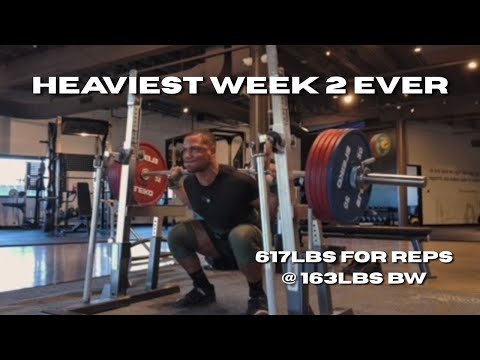 REPPING OUT 3X MY BODYWEIGHT