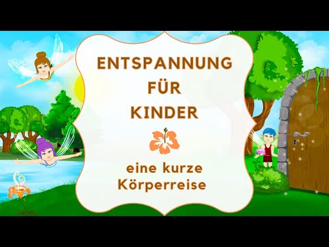 ENTSPANNUNG für KINDER || kurze Körperreise || zur Ruhe kommen mit ManuelaYogela