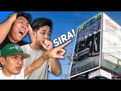 SINIRA ang BILLBOARD ng BILLIONAIRE GANG!