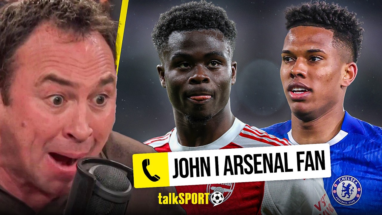 "HE'S A NOVICE!" Arsenal fan SLAMS Jason Cundy for claiming Estevao has been BETTER than Saka!