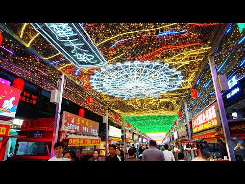 Portão Sul de Liangzhou e Mercado Noturno da Rua Mingqing, cidade de Wuwei, Gansu, China