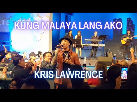 Kris Lawrence - Kung Malaya Lang Ako - Live Concert in Los Angeles, California