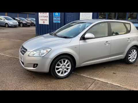 KIA CEED 1.6 LS 5d 121 BHP 2008(08) 83,952 Miles, £2295