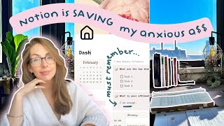 planning my week in notion as a phd student | sunday reset vlog